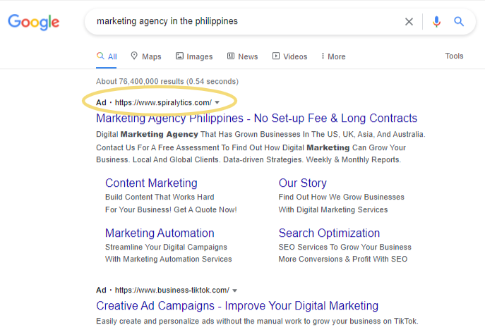 search engine marketing